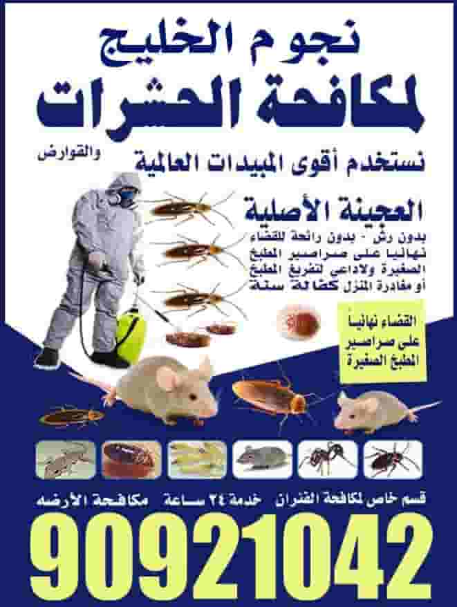 شركة مكافحة حشرات وقوارض
